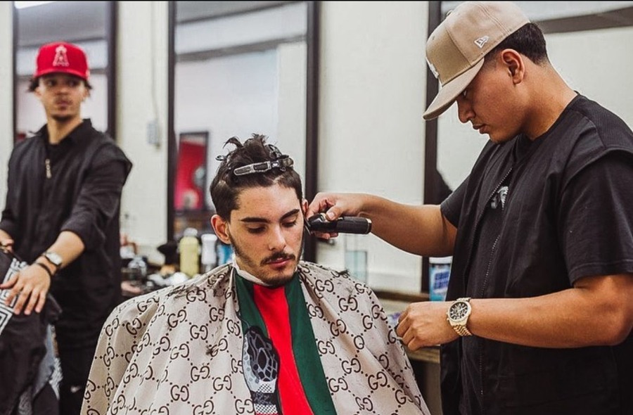 Rio, barber at Montoya’s